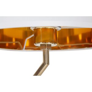 Mauro Ferretti Move lampa stołowa E27 Ø 30x56 cm złoty biały