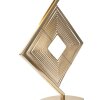 Mauro Ferretti Move lampa stołowa E27 Ø 30x56 cm złoty biały