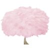 Lampa stołowa Mauro Ferretti slim E27 Ø 40x63 cm różowe złoto
