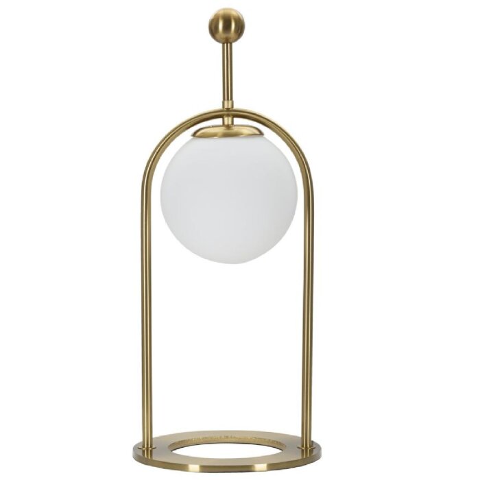 Mauro Ferretti lampa stołowa Glamy Arc E14 Ø 21x50 cm złoty biały