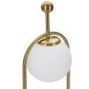 Mauro Ferretti lampa stołowa Glamy Arc E14 Ø 21x50 cm złoty biały