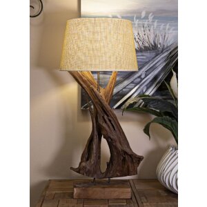 Mauro Ferretti lampa stołowa Tavolo E27 Ø 35x80 cm brązowa