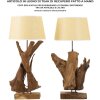 Mauro Ferretti lampa stołowa Tavolo E27 Ø 35x80 cm brązowa
