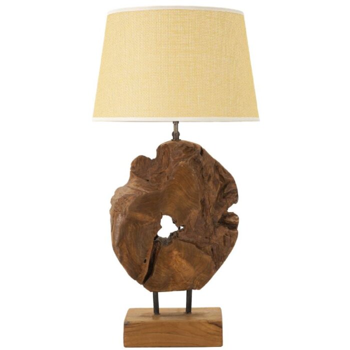 Mauro Ferretti lampa stołowa Kepala E27 Ø 35x69 cm brązowy