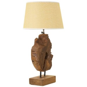Mauro Ferretti lampa stołowa Kepala E27 Ø 35x69 cm brązowy