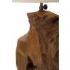 Mauro Ferretti lampa stołowa Kepala E27 Ø 35x69 cm brązowy