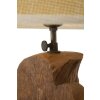 Mauro Ferretti lampa stołowa Kepala E27 Ø 35x69 cm brązowy