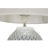 Mauro Ferretti lampa stołowa wave E27 Ø 35x65 cm srebrny biały