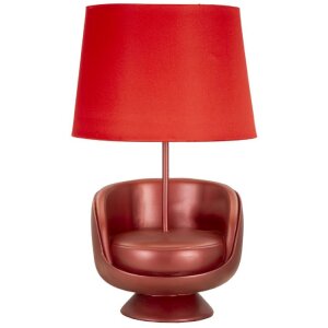 Lampa stołowa Mauro Ferretti mid-century E27 26x43 cm...