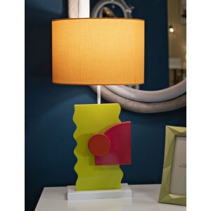 Mauro Ferretti Lampa Stołowa Color E27 30x60,5 cm Wielobarwna