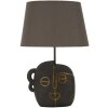 Mauro Ferretti Lampa Stołowa Tribal E27 Brązowo-Złota