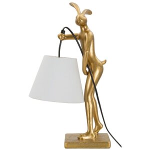 Mauro Ferretti Lampa Stołowa Złoty Królik E14...