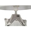 Mauro Ferretti Lampa Stołowa Shiney 30x51 cm Biała Srebrna