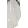 Mauro Ferretti Lampa Stołowa Shiney 30x51 cm Biała Srebrna