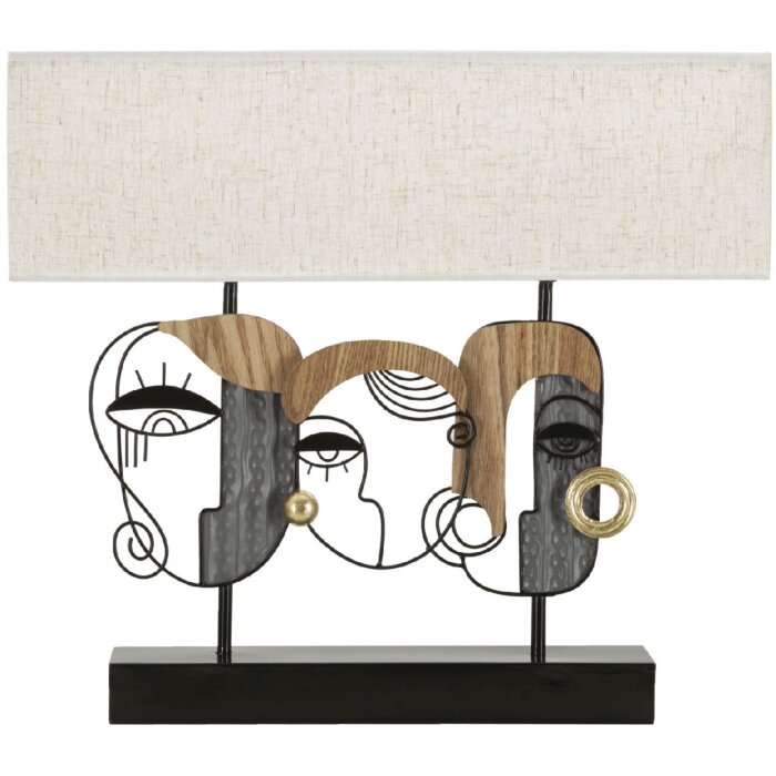 Mauro Ferretti Lampa Stołowa Pikassy Plus E27 50x17,8x45 cm Wielokolorowa