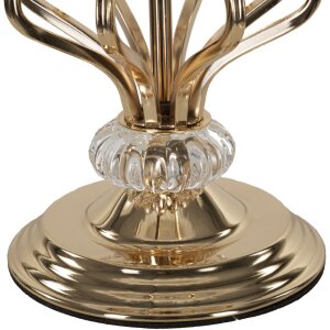 Mauro Ferretti Lampa Stołowa Tarty E27 25x54 cm Biało-Złota
