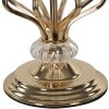 Mauro Ferretti Lampa Stołowa Tarty E27 25x54 cm Biało-Złota