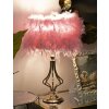Mauro Ferretti Lampa Stołowa Tarty E27 Ø 25x54 cm Różowe Złoto