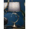 Mauro Ferretti Lampa Stołowa Bruxelles E27 Ø 36x65 cm Czarno-Złota