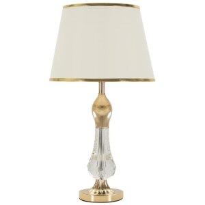 Mauro Ferretti Lampa Stołowa Bratislava E27 33x59 cm złota