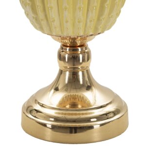 Mauro Ferretti Lampa Stołowa Lot E27 30x55 cm Złoto Kremowa
