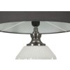 Mauro Ferretti Lampa Stołowa Heiterkeit E27 37,5x65 cm Biało-Szara