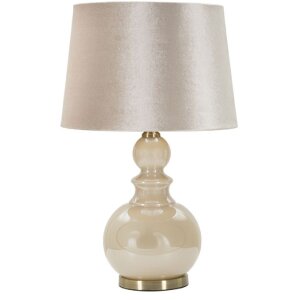 Mauro Ferretti Lampa Stołowa Perly-Turm E27 37,5x61 cm Perłowa