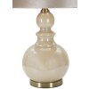 Mauro Ferretti Lampa Stołowa Perly-Turm E27 37,5x61 cm Perłowa