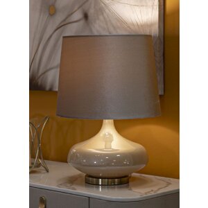 Mauro Ferretti Lampa Stołowa Perly Rund Ø 35x50,5 cm Perłowa