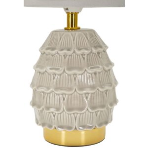 Mauro Ferretti Lampa nocna Pigny E14 15x30,5 cm kremowa