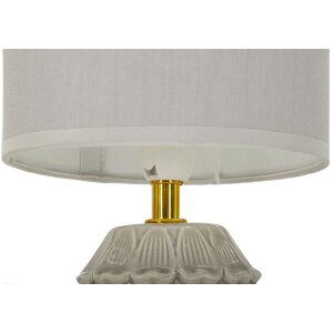 Mauro Ferretti Lampa nocna Pigny E14 15x30,5 cm kremowa