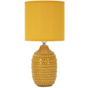 Mauro Ferretti Lampa nocna Punkte E14 15x30,5 cm ochra