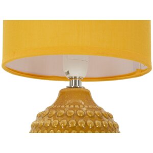 Mauro Ferretti Lampa nocna Punkte E14 15x30,5 cm ochra