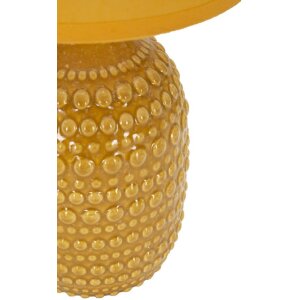 Mauro Ferretti Lampa nocna Punkte E14 15x30,5 cm ochra