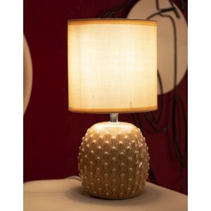 Mauro Ferretti Pontus - Lampa Nocna Brzoskwiniowa Ø 14x27 cm
