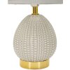 Mauro Ferretti Lampa Stołowa Flavi E14 15x30,5 cm Szara
