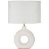 Mauro Ferretti Lampa Stołowa Seta E14 28,5x15x43 cm Biała