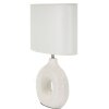 Mauro Ferretti Lampa Stołowa Seta E14 28,5x15x43 cm Biała