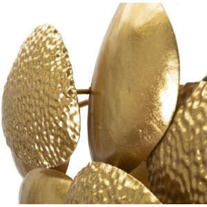 Mauro Ferretti Kinkiet Shell E14 44x11x28 cm złoty
