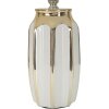 Mauro Ferretti Lampa Stołowa Cassy E27 25x40,5 cm Biało-Złota