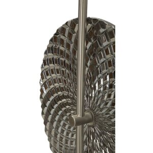 Mauro Ferretti Lampa Ścienna Srebrna 28x15x54 cm