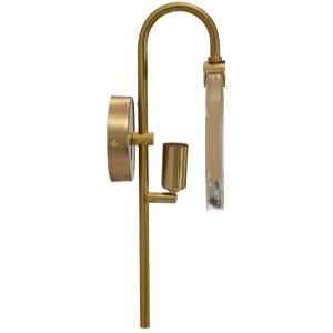 Mauro Ferretti Lampa Ścienna Softy E14 15x14x38 cm złota