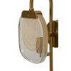 Mauro Ferretti Lampa Ścienna Softy E14 15x14x38 cm złota