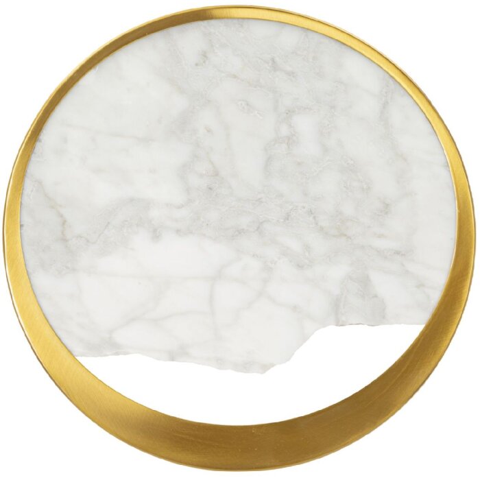 Mauro Ferretti Kinkiet Marmur E14 24x6x24 cm złoty