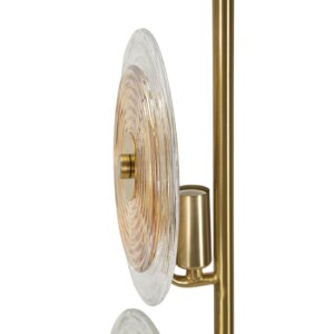 Mauro Ferretti Lampa Stołowa Wenecja Złoto Brąz 25x63 cm