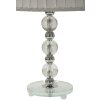 Mauro Ferretti Lampa Stołowa Tolly E27 30x48 cm srebrna