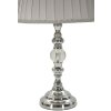 Mauro Ferretti Lampa Stołowa Tilly E27 Ø 25x46 cm Srebrna