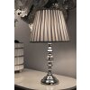 Mauro Ferretti Lampa Stołowa Tilly E27 Ø 25x46 cm Srebrna