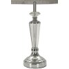 Mauro Ferretti Lampa Stołowa Srebrna E27 Ø 30x56 cm