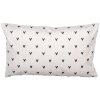 Clayre & Eef RUB36 Poszewka na poduszkę z motywem królika beżowo-szara 30x50 cm styl wiejski